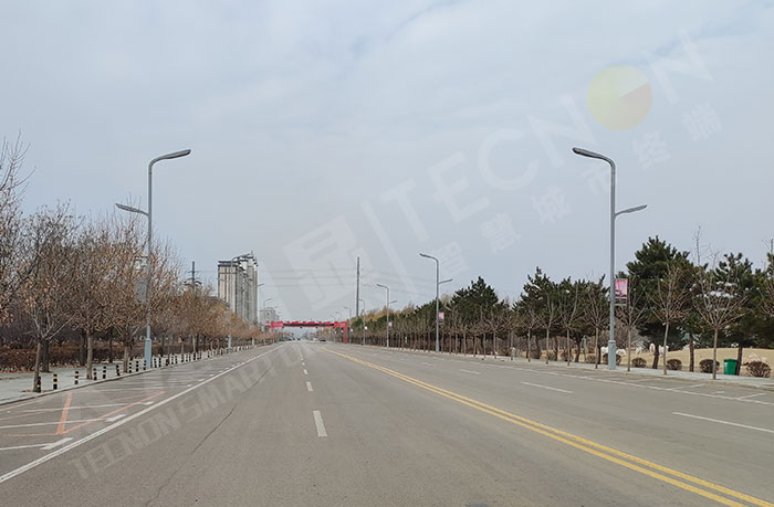 lamp pole screens