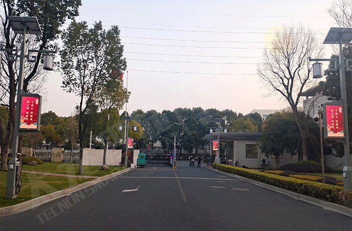pole led screen